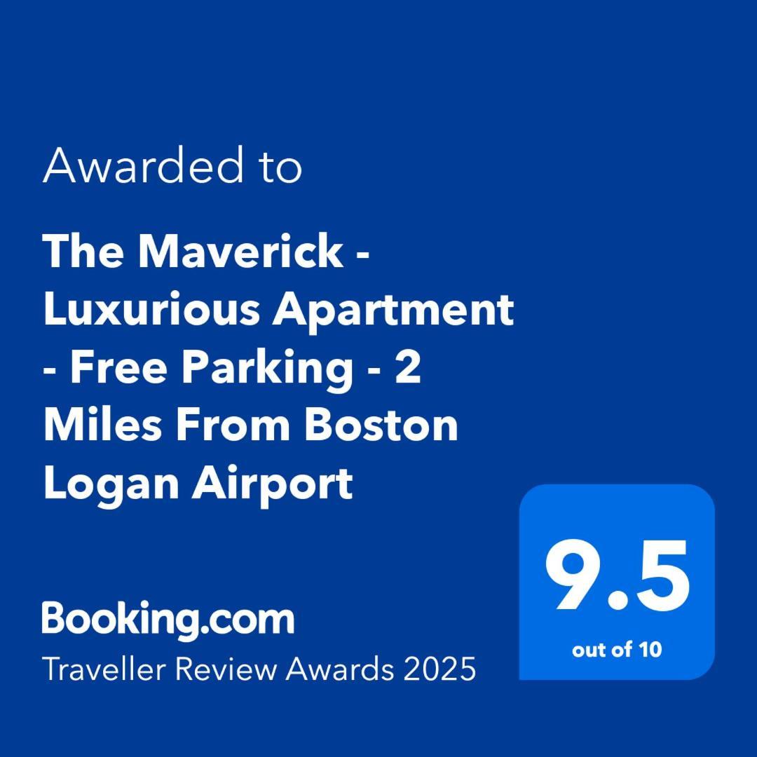 The Maverick - Luxurious Apartment - Free Parking - 2 Miles From Boston Logan Airport 切尔西 外观 照片